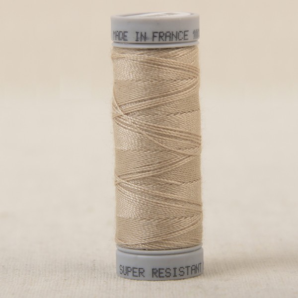 Fil super résistant polyester 50m - Beige santa fe C401 - Photo n°1