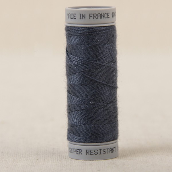 Fil super résistant polyester 50m - Bleu moussaillo C340 - Photo n°1