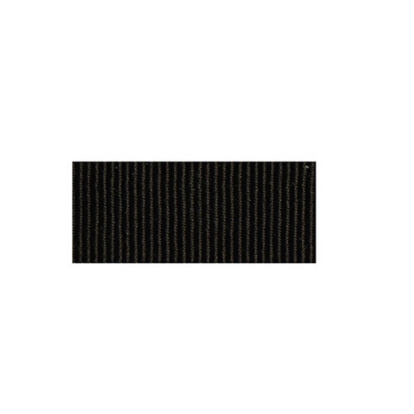 Disquette 25m ruban gros grain coton Noir (10mm) - Photo n°1