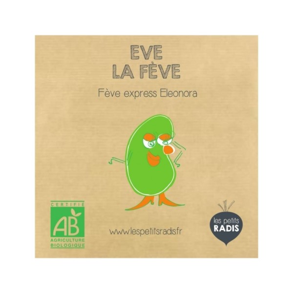 Mini kit de graines BIO d'Eve la fève - Les petits radis - Photo n°1