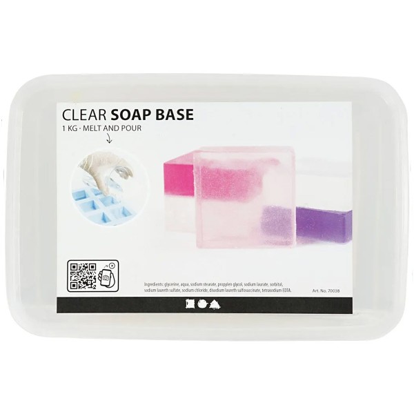 Base de savon - Transparent - 1 kg - Photo n°2