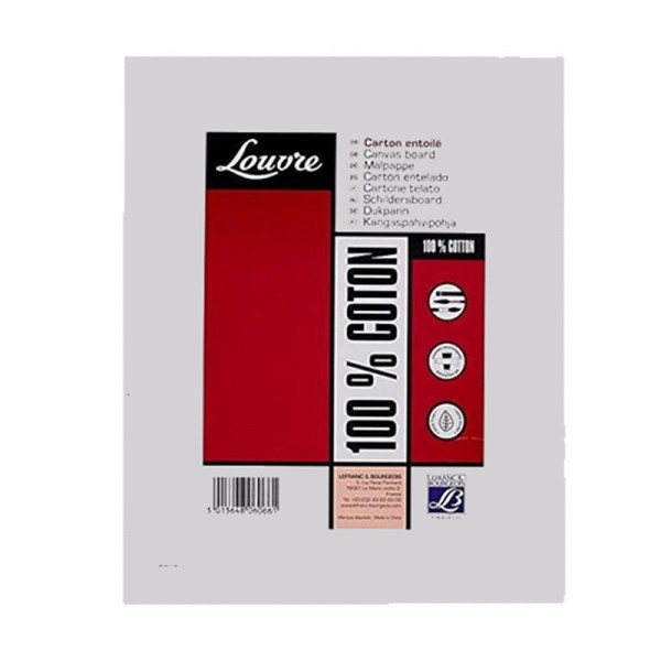 Carton Entoilé - 100% Coton - 18x24 cm - Lefranc Bourgeois - Photo n°1