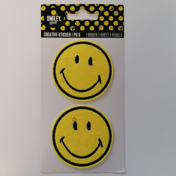 Stickers thermocollant - smiley - Photo n°1