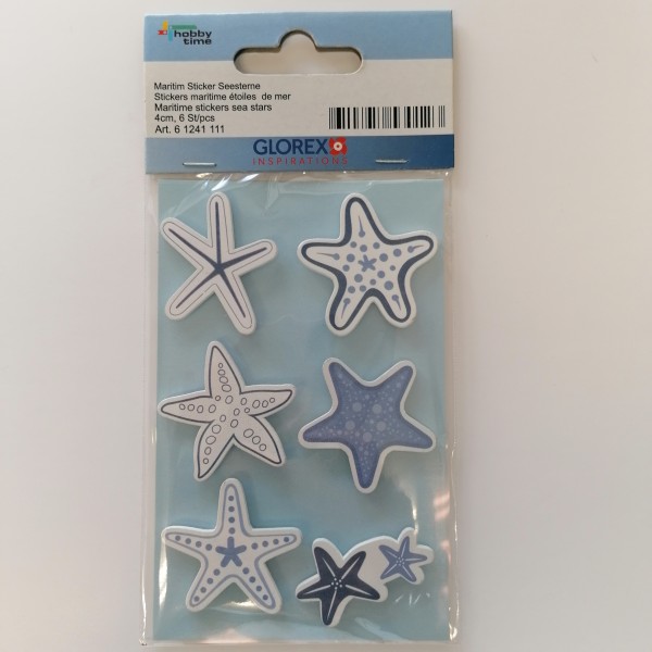 Stickers maritime - étoiles de mer - Photo n°1