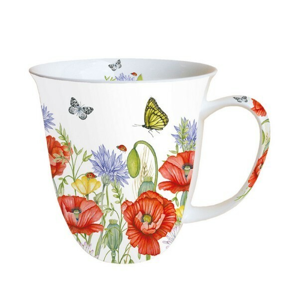 Mug, tasse, porcelaine AMBIENTE 10.5 cm 0.4 l SUMMERTIME - Photo n°1