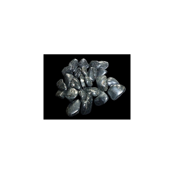 Lot de 100 grammes de pierres roulées en Tourmaline noire - Photo n°2