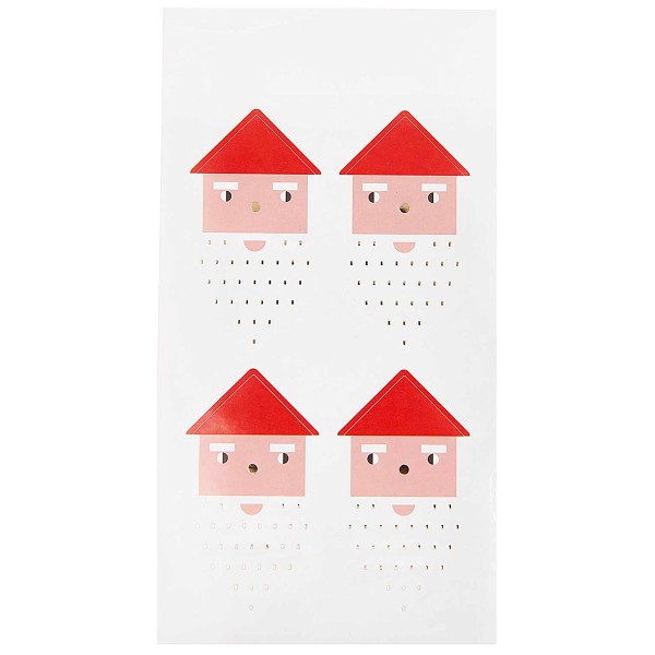 Stickers - Père Noël - De 3 à 6 cm - 24 pcs - Photo n°2