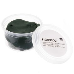 Pâte à modeler FIGURICO - Vert foncé  - 150 g