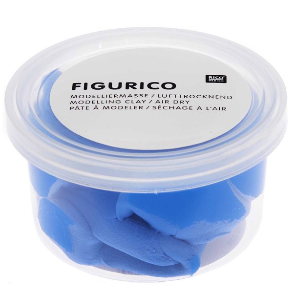 Pâte à modeler FIGURICO - Bleu - 150 g - Photo n°1