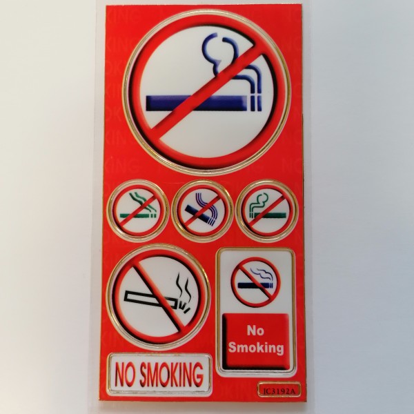 Stickers - motifs ne pas fumer - Photo n°1