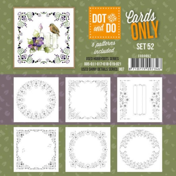 Dot and do Cartes n°52 - Lot de 6 Cartes seules - Photo n°1
