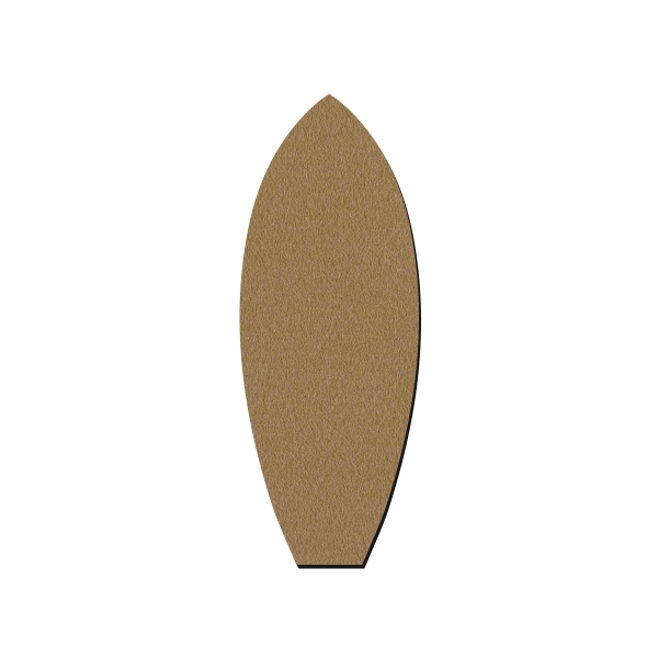 Planche de Surf en bois - 28 x 10,5 cm - Photo n°1