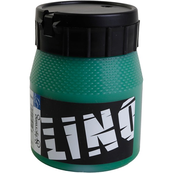Encre pour linogravure Lino - Vert - 250 ml - Photo n°1