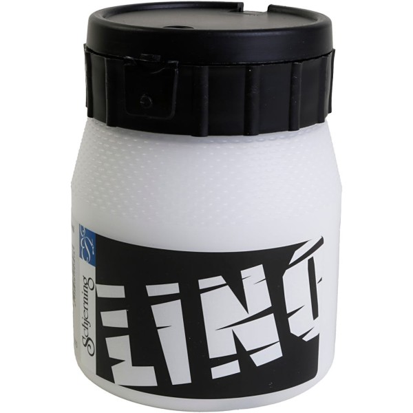 Encre pour linogravure Lino - Blanc - 250 ml - Photo n°1