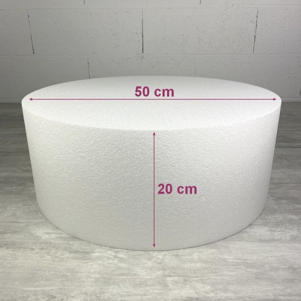 Disque épaisseur 20 cm, diamètre 50 cm, polystyrène pro haute densité, dummy - Photo n°3