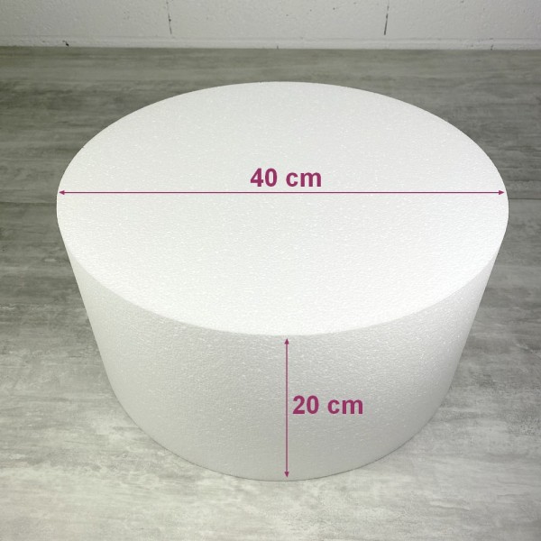 Disque épaisseur 20 cm, diamètre 40 cm, polystyrène pro haute densité, dummy - Photo n°3