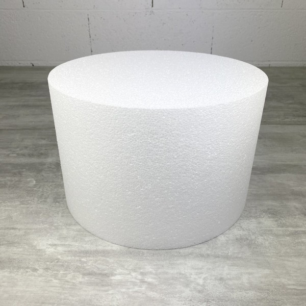 Disque épaisseur 20 cm, diamètre 30 cm, polystyrène pro haute densité, dummy - Photo n°1