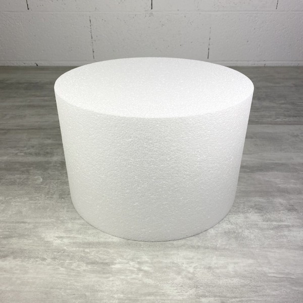 Disque épaisseur 20 cm, diamètre 20 cm, polystyrène pro haute densité, dummy - Photo n°1