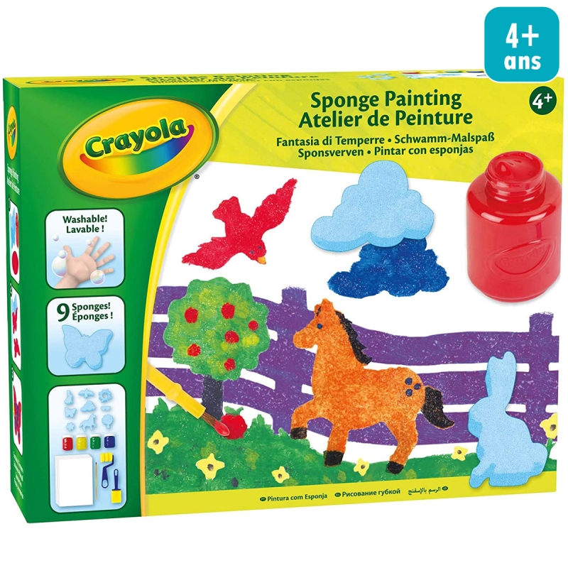 Kit Créatif enfant - Atelier Peinture - Jeux créatifs de 2 à 5 ans