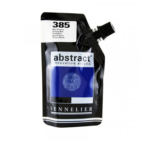 Peinture acrylique en sachet - Bleu primaire - 500ml - Sennelier - Photo n°1