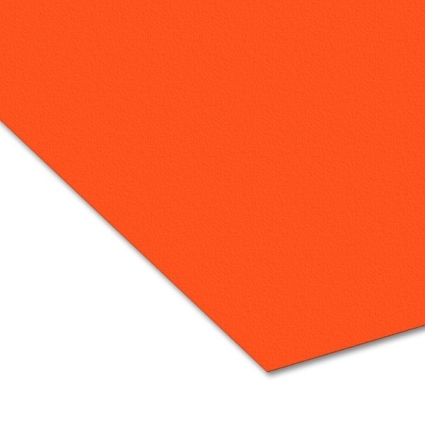 Papier cartonné - 700 x 1000 mm - 300 g./m² - Orange - Photo n°1
