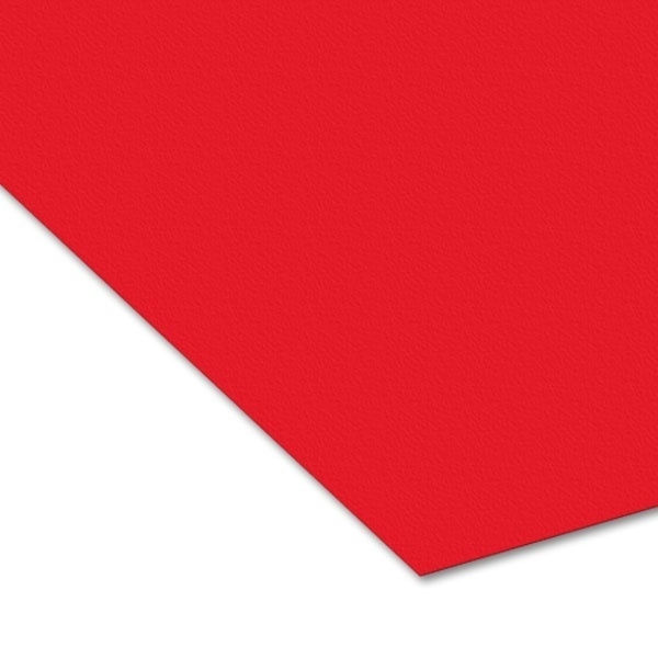Papier cartonné - 700 x 1000 mm - 300 g./m² - Rouge vif - Photo n°1