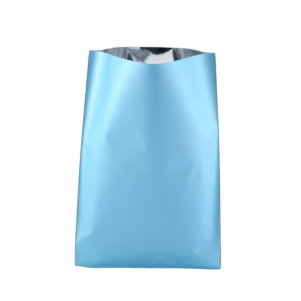 Emballage cadeau bleu ciel métallisé x10 - Photo n°1