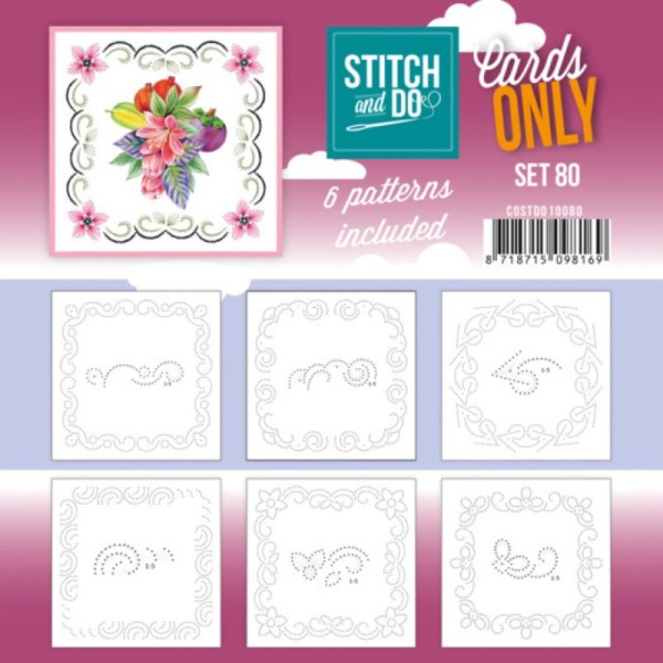 Cartes seules Stitch and do - Set n°80 - Photo n°1