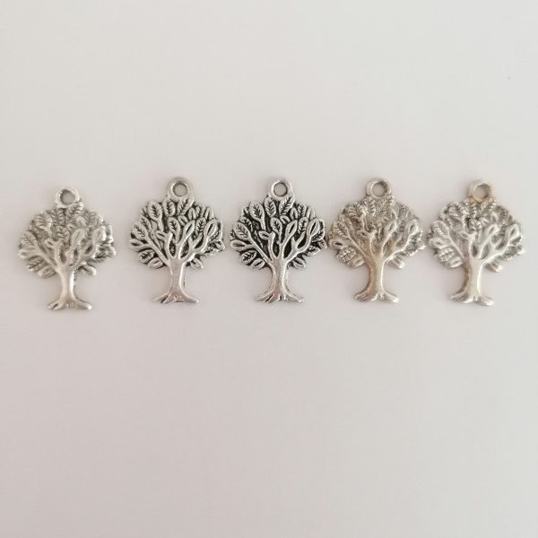 Cinq breloque pendentif arbre - Photo n°1