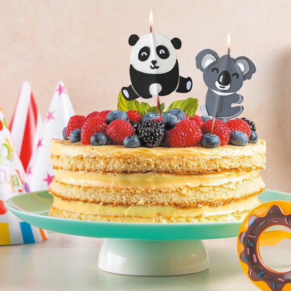 Kit DIY Bougies d'anniversaire - Koala - 2 pcs - Photo n°4