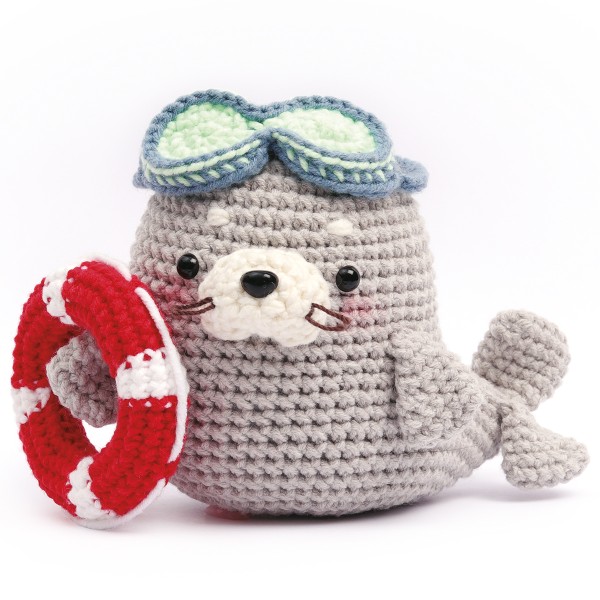 Kit Crochet Amigurumi - Natoo le Phoque - 13 cm - Photo n°4