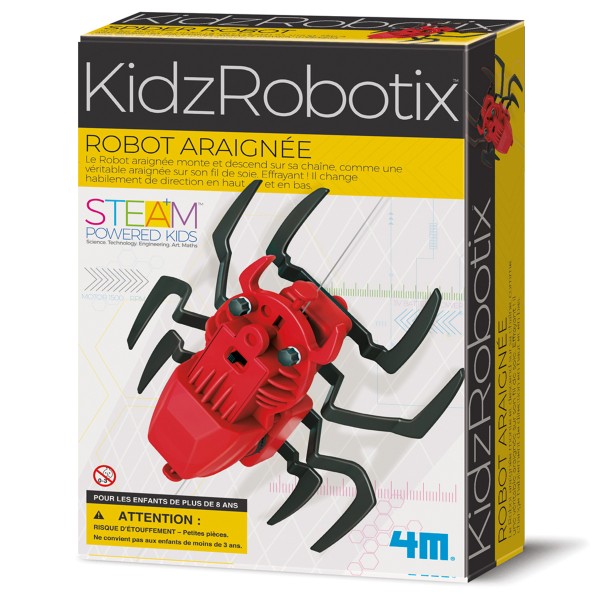 Kit scientifique Kidz Robotix - Fabrique un robot araignée - Photo n°1