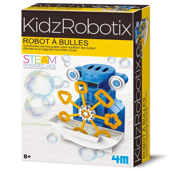 Kit scientifique Kidz Robotix - Fabrique un robot à bulles - Photo n°1