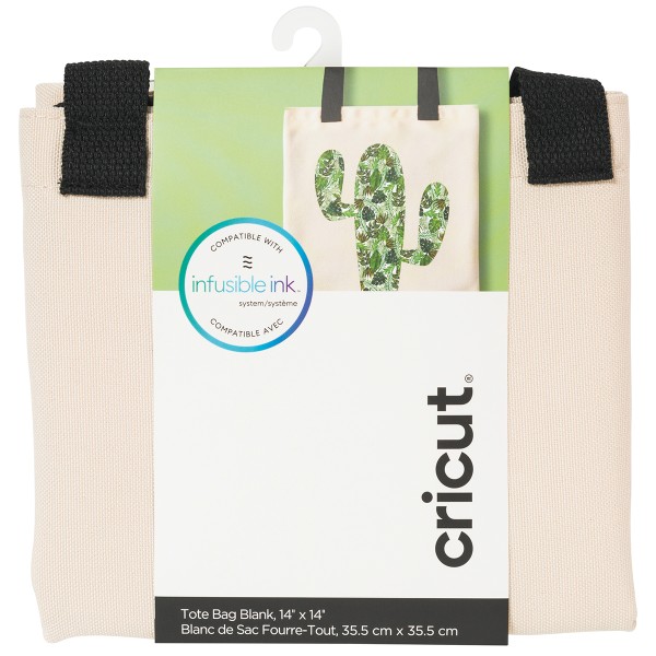 Tote-Bag Pour Cricut infusible Ink - 35 x 35 cm - 1 pce - Photo n°1