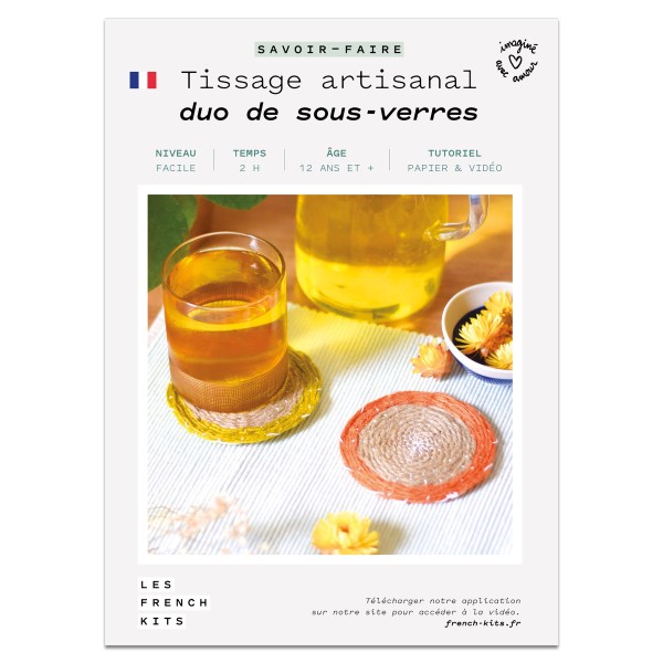 French Kits Tissage - Sous-verres - 2 pcs - Photo n°2