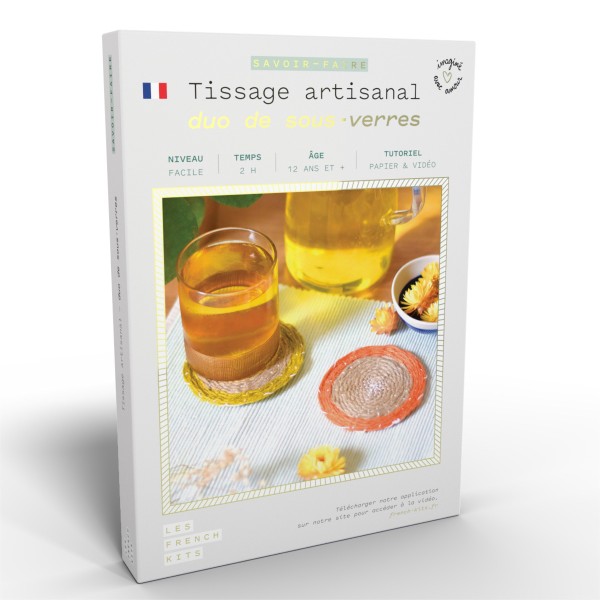 French Kits Tissage - Sous-verres - 2 pcs - Photo n°1
