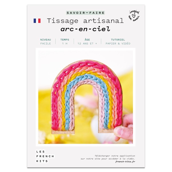 French Kits Tissage - Arc-en-ciel - 1 pce - Photo n°2