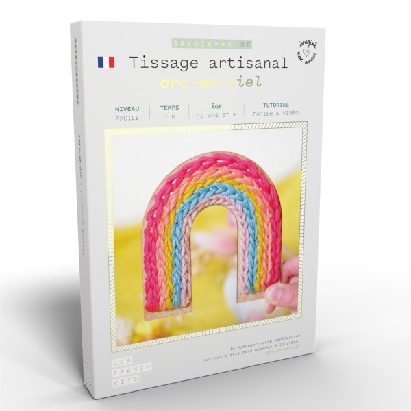French Kits Tissage - Arc-en-ciel - 1 pce - Photo n°1