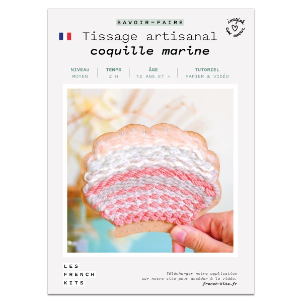 French Kits Tissage - Coquille marine - 1 pce - Photo n°2