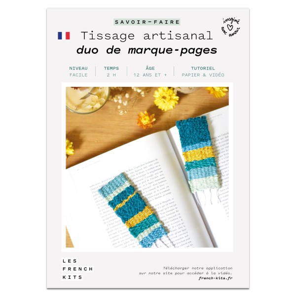 French Kits Tissage - Marque-pages - 2 pcs - Photo n°2