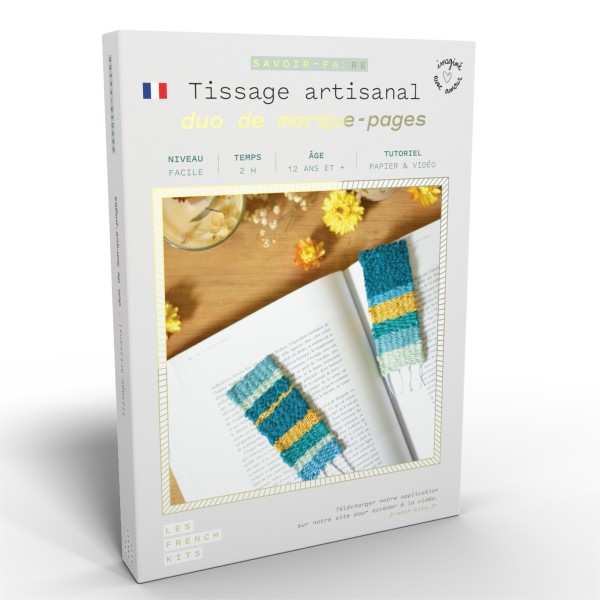 French Kits Tissage - Marque-pages - 2 pcs - Photo n°1