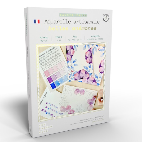 French Kits Aquarelle - Belles anémones - Photo n°1