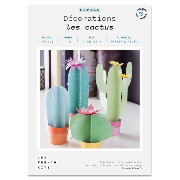 French Kits Papier - Les cactus - Photo n°2