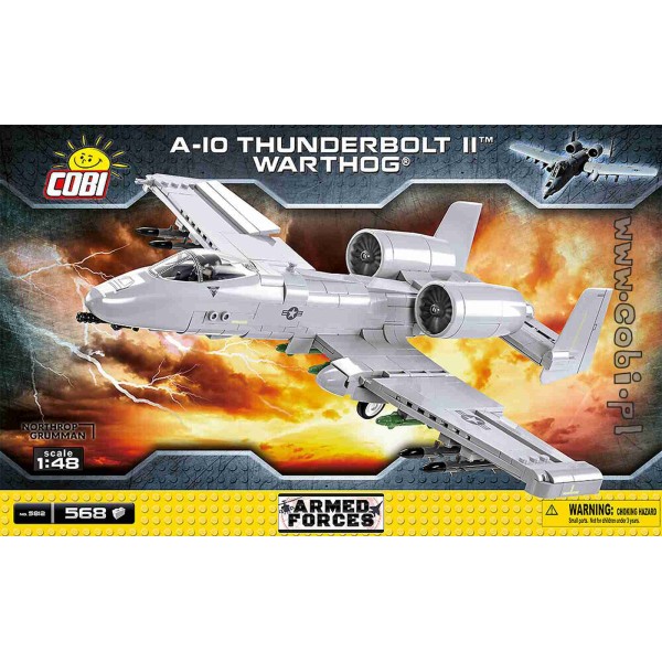 A-10 Thunderbolt II Warthog - 568 pièces 1/48 Cobi - Photo n°1