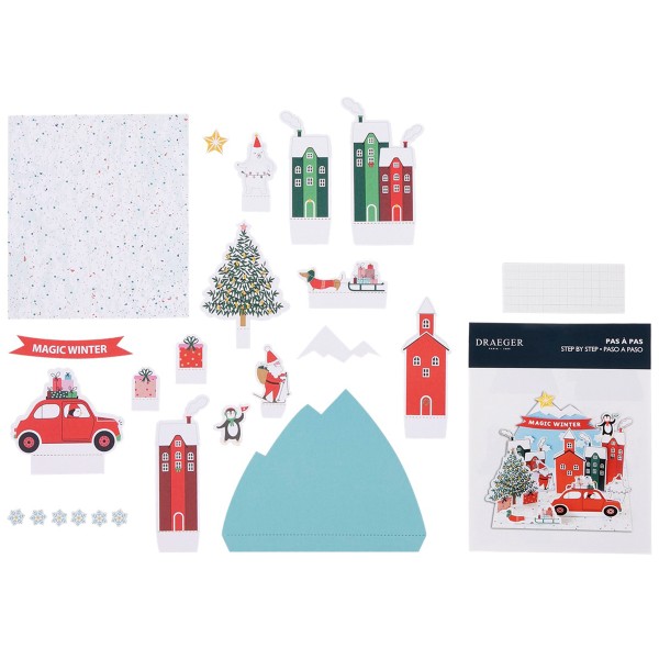 Mini Kit Paper Art - Décor de Noël - Photo n°2