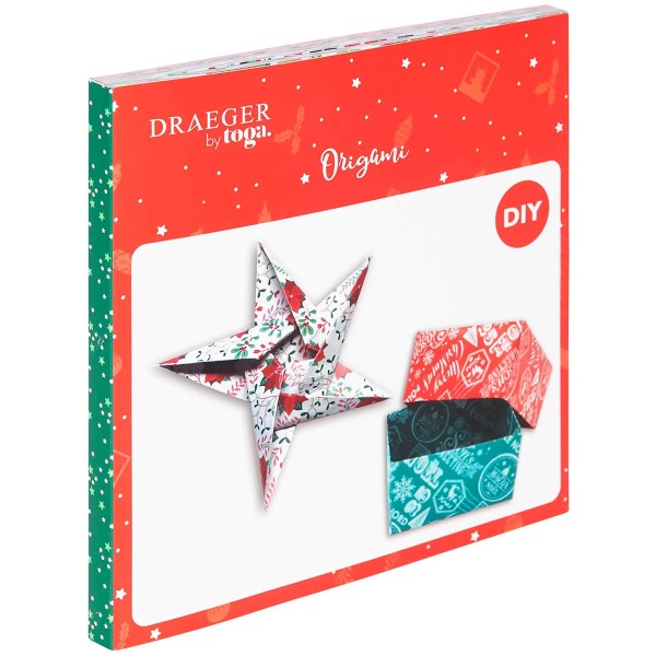 Papier Origami Noël - Joyeux Noël - 100 feuilles - Photo n°1