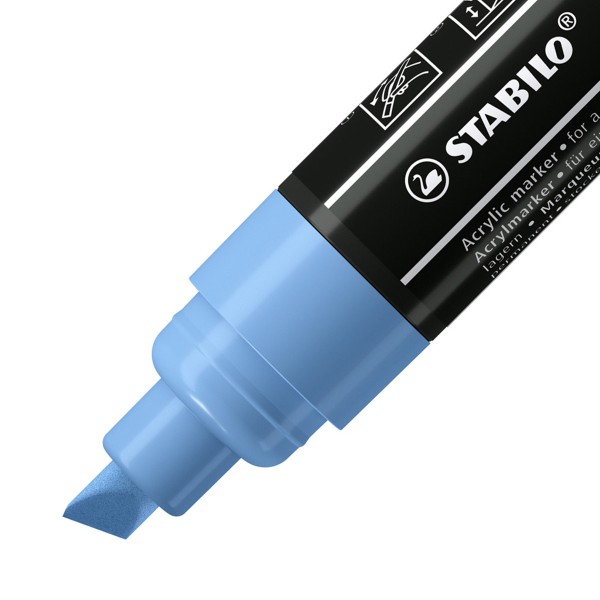 STABILO Free T800 - Marqueurs acryliques - Seaside - 5 pcs - Feutre  multisupports - Creavea