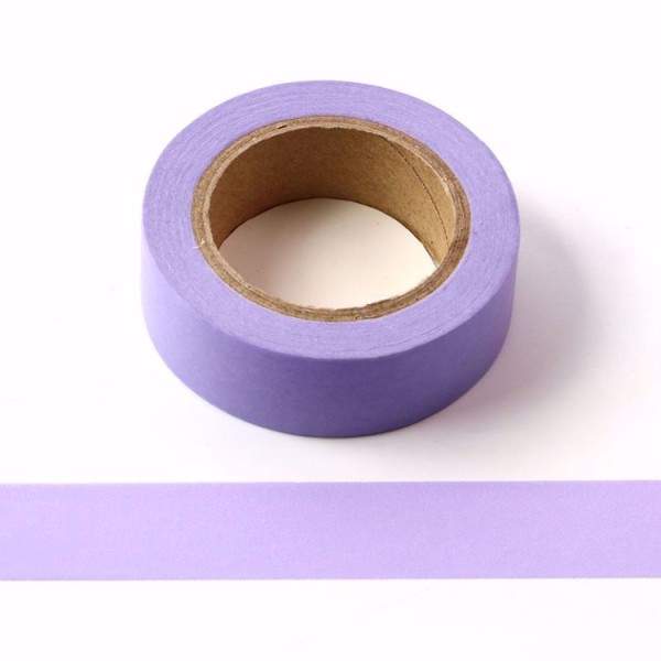Masking tape uni violet 15mm x 10m - Photo n°1