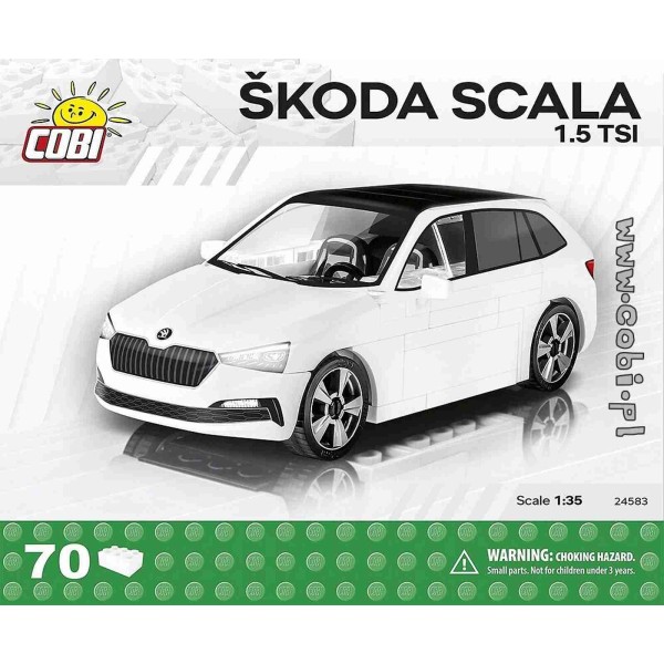 Skoda Scala 1.5 TSI -70 pièces 1/35 Cobi - Photo n°1