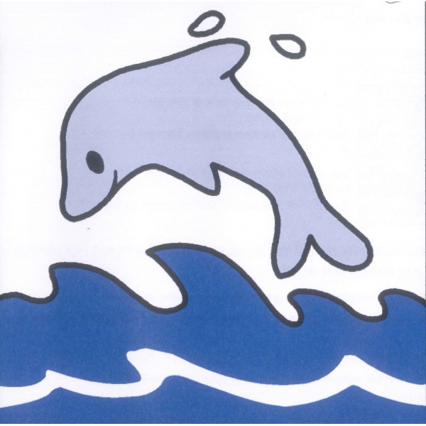 Kit de canevas pour enfant Seg de Paris motif dauphin - Photo n°2